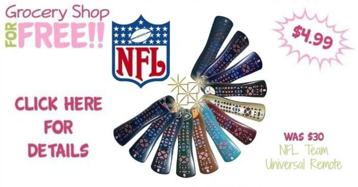 NFL Team Universal Remote Just $4.99! Down From $30! Ships FREE!