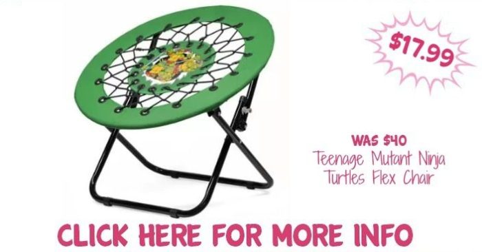 Teenage Mutant Ninja Turtles Flex Chair Just $17.99! Down From $40!