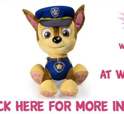 Paw Patrol Jumbo Plush Chase Just $19.64! Down From $38!