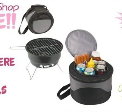 Portable Charcoal Grill with Cooler Just $22.99! Down From $81!