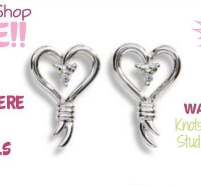 Knots of Love Stud Earrings Just $25.99! Down From $129.99!