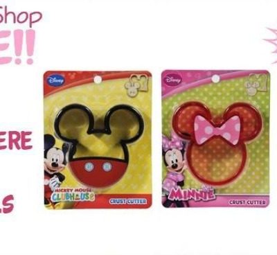 Disney Mickey & Minnie Mouse Crust Cutters 2 Pack Just $9.99! Down From $24.99!