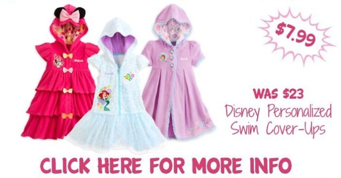 Disney Personalized Swim Cover-Ups Only $7.99! Down From $23!