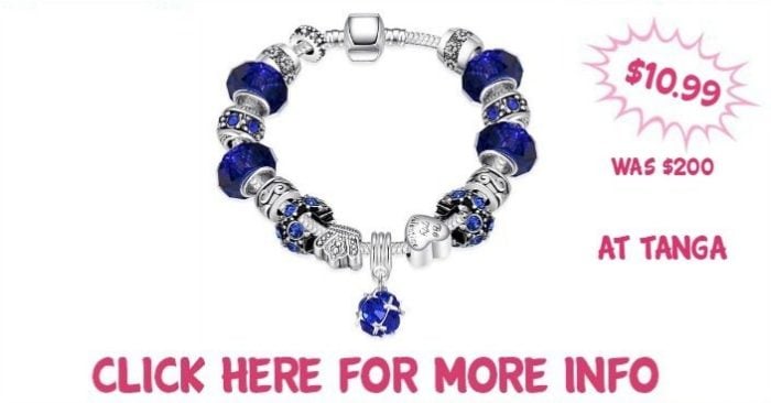 50 Shades of Aqua Blue Designer Inspired Bracelet Just $10.99! Down From $200! Ships FREE!