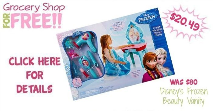 Disney's Frozen Beauty Vanity Only $20.49! Down From $80!