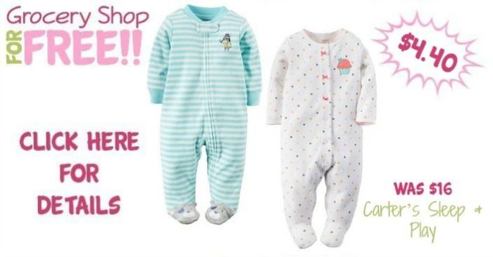 Carter’s Sleep & Play Only $4.40! Down From $16.00!