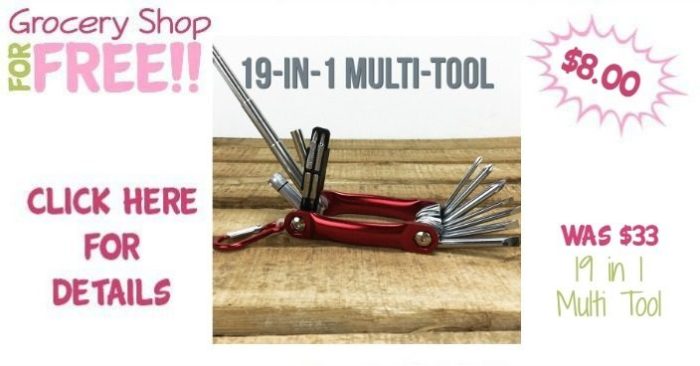 19 In 1 Multi Tool Just $8! Down From $33! Ships FREE!