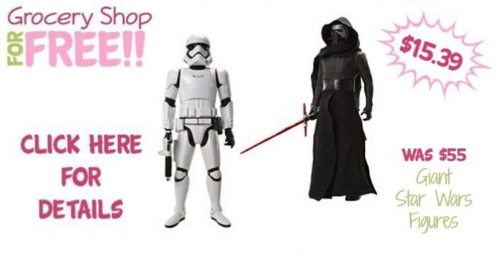 Giant Star Wars Figures Only $15.39! Down From $55!