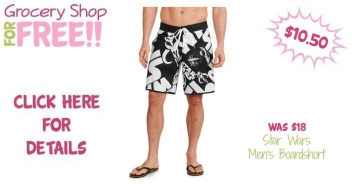 Star Wars Men's Boardshort Just $10.50! Down From $18!