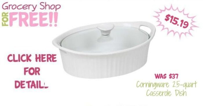 Corningware 2.5-quart Casserole Dish Just $15.19! Down From $37!