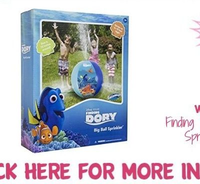 Finding Dory Inflatable Sprinkler Ball Just $13.59! Down From $28!