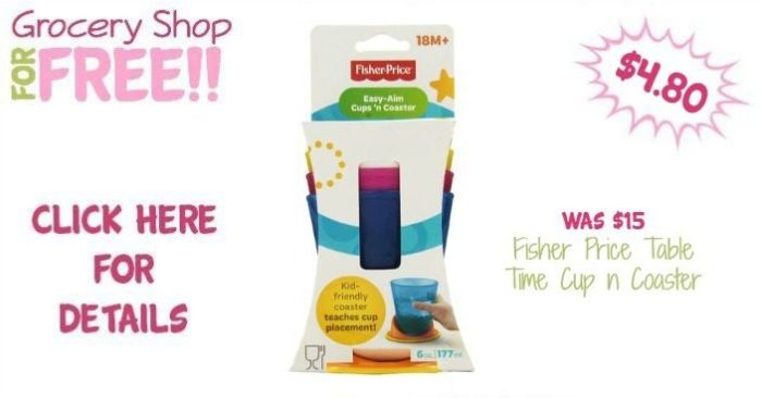 Fisher Price Table Time Cup n Coaster Just $4.80! Down From $14.99!