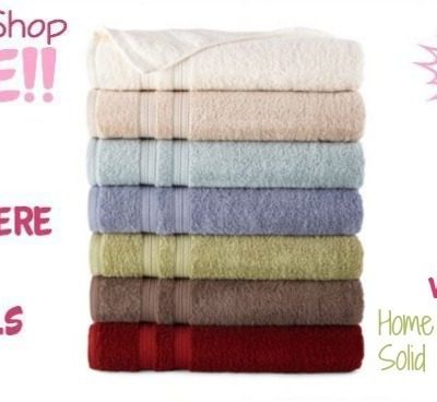 Home Expressions Solid Bath Towels Only $3.32! Down From $10!