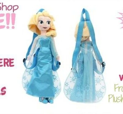 Frozen Elsa Plush Backpack Just $14.45! Down From $30!