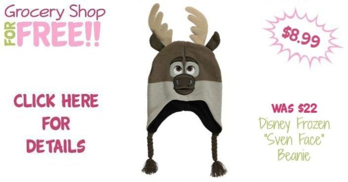 Disney Frozen "Sven Face" Beanie Just $8.99! Down From $22!