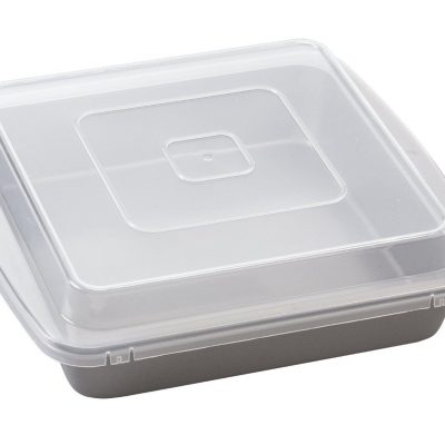 Wilton Recipe Right Square 9 by 9 Inch Covered Pan Only $7.19!