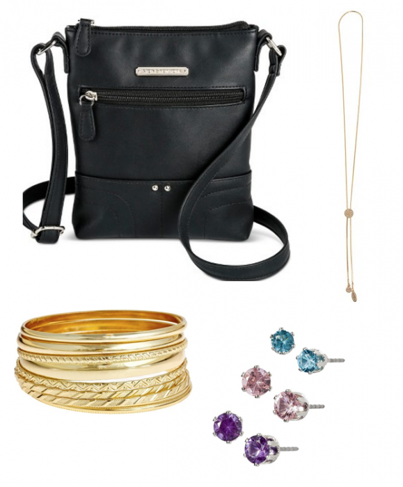 Bag, Bangles, Earrings & Necklace All For $25.91!