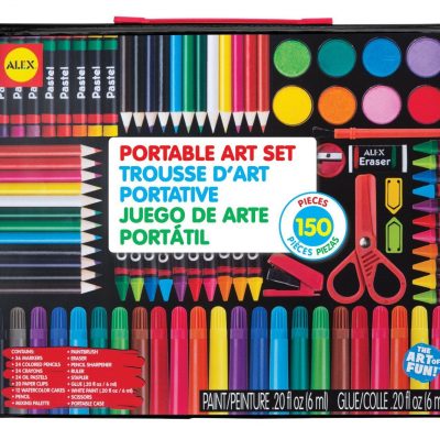 ALEX Toys Artist Studio Portable Art Set with Carrying Case Only $16.50!