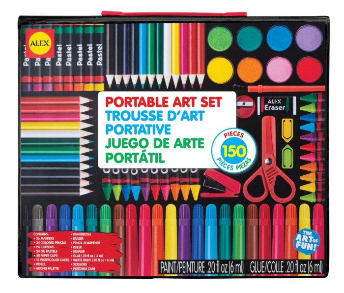 ALEX Toys Artist Studio Portable Art Set with Carrying Case Only $16.50!