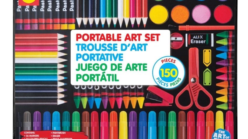ALEX Toys Artist Studio Portable Art Set with Carrying Case Only $16.50!