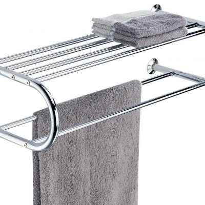 Organize It All Shelf with Towel Rack Just $15.97!