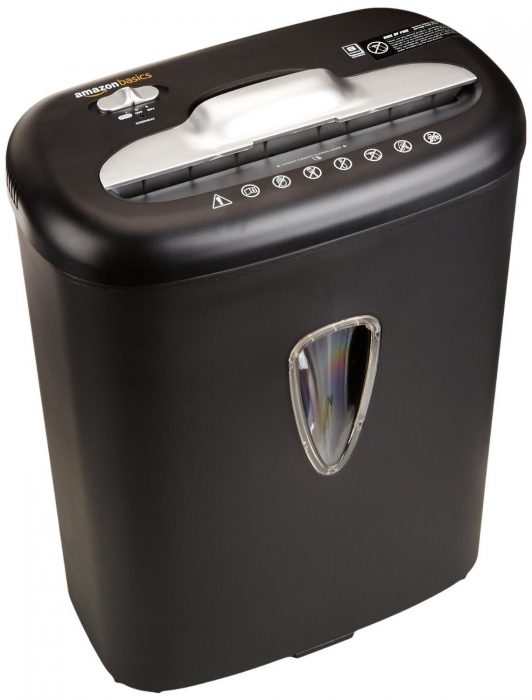 8-Sheet Cross-Cut Paper & Credit Card Shredder Only $34.99! (Reg. $40)
