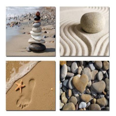 Beach Theme 4 Panels Canvas Print Only $27.90 Plus FREE Shipping!