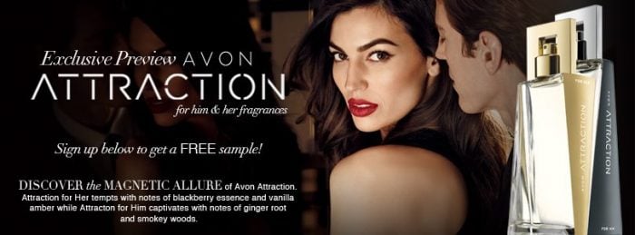 FREE Avon Attraction Fragrance Sample For Him & Her!
