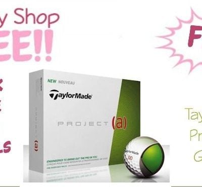 FREE Sleeve TaylorMade Project [a] Golf Balls!
