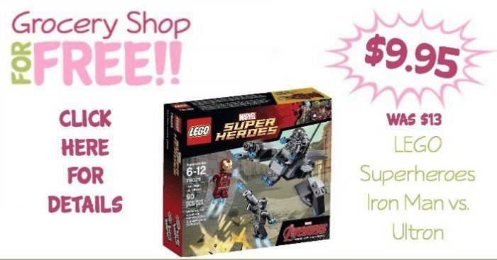LEGO Superheroes Iron Man vs. Ultron Only $9.95! (Reg. $13)