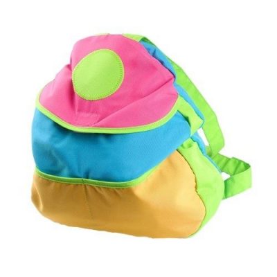 Colorful Kids 15 inch Backpack with Velcro Closure and Adjustable Straps Just $3.99 Down From $29.99 At GearXS! Ships FREE!