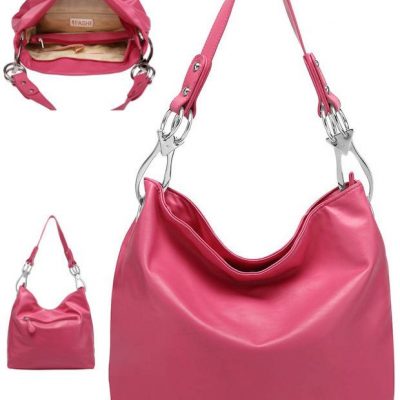 Top Handle Soft Hobo Shopper Handbag Just $16.99! (Reg. $55)