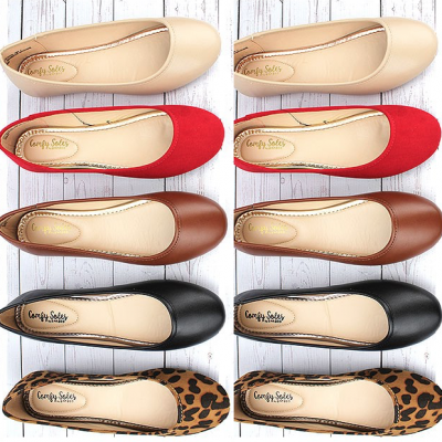 Comfy Soles Ballet Flats Only $9.99!
