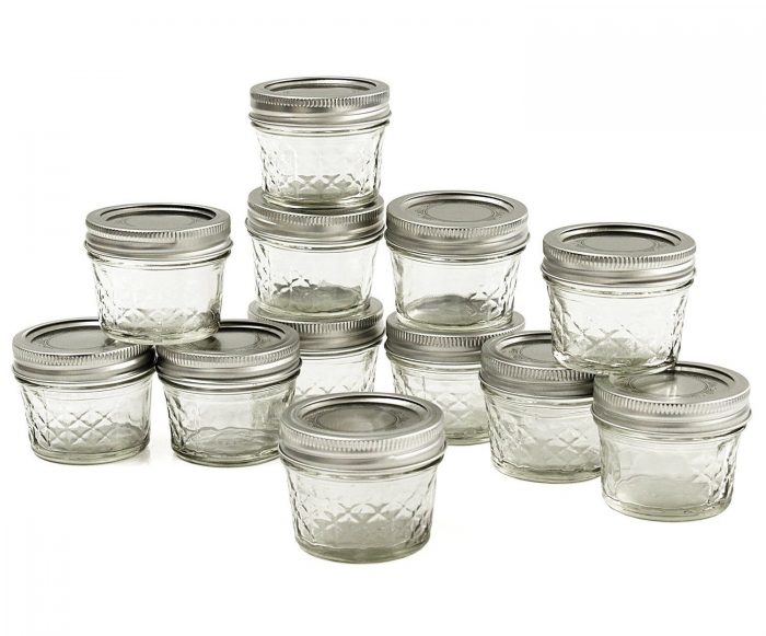 Ball Jar Crystal Jelly Jars With Lids & Bands, Quilted, 4 Oz, Set of 12 Only $8.47!