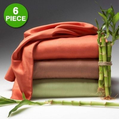 Organic Bamboo 6 Pc Sheet Sets Queen Just $26.99 Plus FREE Shipping!