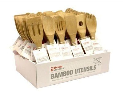 Home Basics Bamboo Utensils (72) Only $12 + Ships FREE!