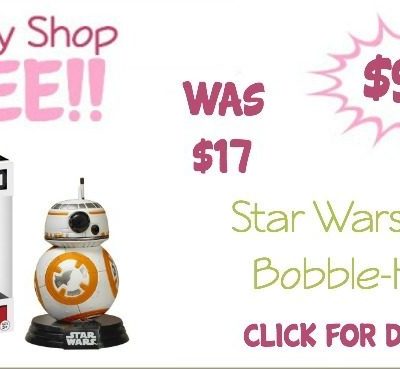 FunKo Pop! Star Wars BB-8 Bobble-Head Just $9.99! (Reg. $17) Ships FREE!