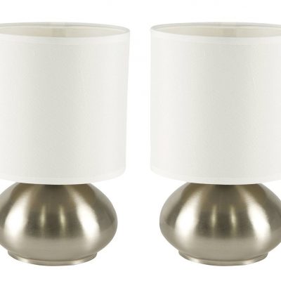 Bedroom Table Lamp With On/ Off Touch Sensor 2-pack Just $19.95!