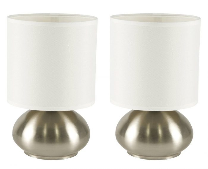 Bedroom Table Lamp With On/ Off Touch Sensor 2-pack Just $19.95!