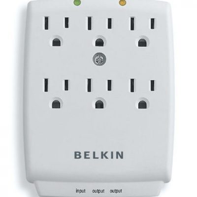 Belkin SurgeMaster 6 Outlet Wall-Mount Surge Protector Just $10.52! (Reg. $20!)