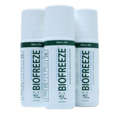 Biofreeze Pain Relieving Roll On, 3-Ounce (Pack of 3) Just $24.09!