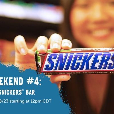 FREE Snickers Bar At 7-11 This Weekend!