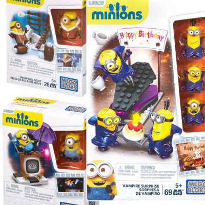Mega Bloks Minion Sets Only $3.99!  (Reg. Up To $15!)