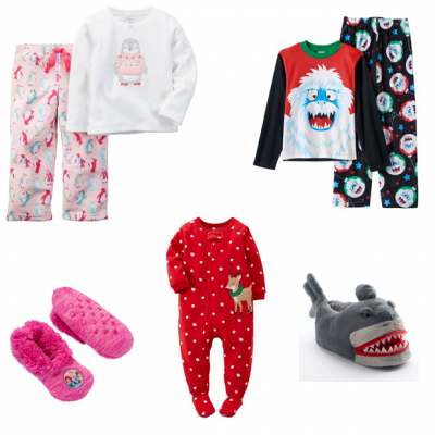 PJs & Slippers For 3 Kids Just $32.55!