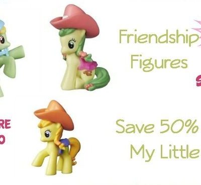 50% Off My Little Pony = Friendship Collection Figures Only $2.99 Shipped!