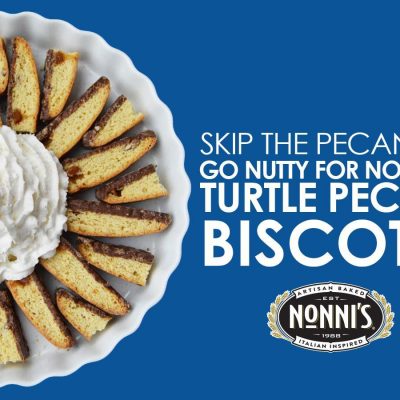 Nonni’s Turtle Pecan Biscotti National Pecan Day Giveaway!