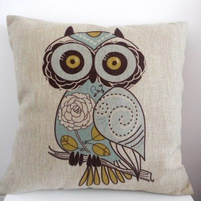 Owl Pillow Cover Just $3.30 + FREE Shipping!
