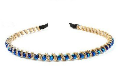 Blue Rhinestone Headband Just $3.19 + FREE Shipping!