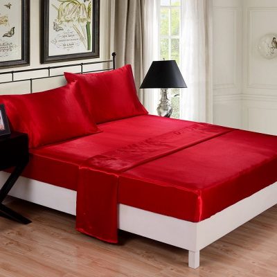 Honeymoon 4pc Sheet Set Just $9.89!  8 Different Color Choices!