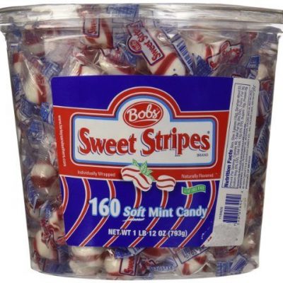 Bob’s Sweet Stripes Soft Mint Candy 160ct. Tub Only $10.99!
